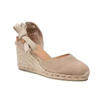Dámské baleríny Espadrilky Castañer Carina/6/002 021644-2017 Béžová 38