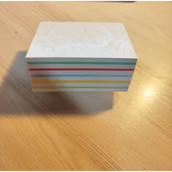 Blok Blok lepený 9x6cm barevný