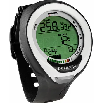 Potápěčský počítač Počítač Mares PUCK PRO+ černá/bílá