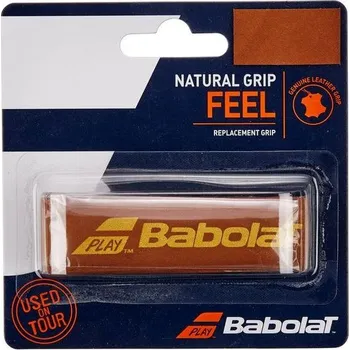 Základní omotávka Babolat Natural Grip 1P Hnědý