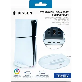 Hra pro PlayStation 5 BigBen Vertikální stojan BIG BEN pro PS5 SLIM