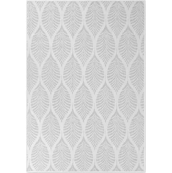 Koberec NORTHRUGS Kusový koberec Duet Liora White/Gray - na ven i na doma Rozměry koberců: 120x170