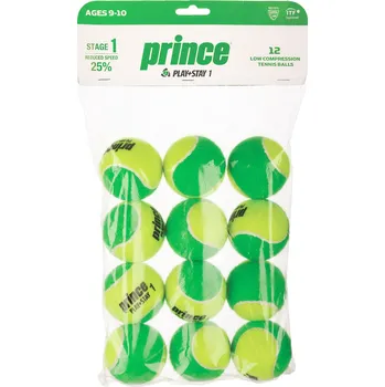 Tenisový míč Juniorské tenisové míče Prince Play&Stay Stage 1 12B