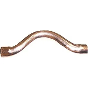 Fitinka Nadoblouk 5085 12 mm, měď, hrdlo na obou stranách