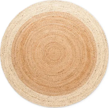 Hanse Home Kusový koberec Jutta Natur Gold/Ivory kruh Rozměry koberců: 200x200