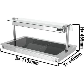 Vinotéka G.Gastro Vestavná varná deska - 1,1 m - řada B