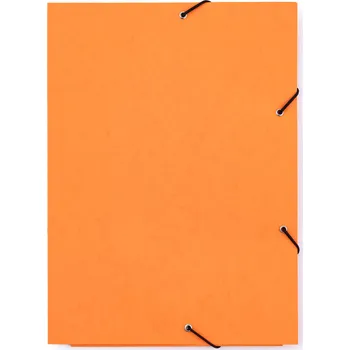 KARTON PP Sloha s gumou A4 prešpán oranžová, 350 g