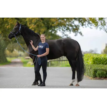 HKM Tričko -Mirror- tmavě modré, XXL