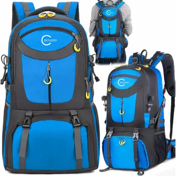 Outdoorové zavazadlo Carruzzo Turistický batoh K403M 50l modrý