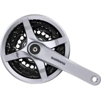 Shimano kliky Tourney FC-TY501 6/7/8s 42/34/24 170 mm (stříbrná)