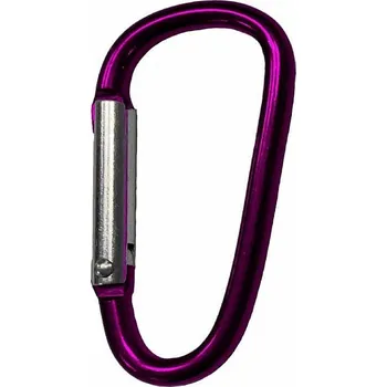 Potápěčské vybavení Karabina Agama ALU 6 cm - fialová