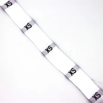 Pro Háčkování Velikostní štítek bílý XS