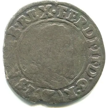 Ferdinand II. 3 Kreuzer 1633. Jáchymov. Gregor Steinmüller. Ag.