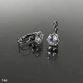 Náušnice Ocelové náušnice č. 744