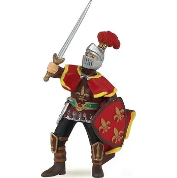 Figurka Papo Paladin s červenou helmicí