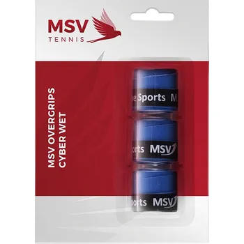 Omotávka MSV Cyber Wet Overgrip 3P - blue Modrý