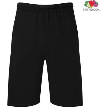 Pánská móda Men's Black Shorts Iconic 195 Jersey Fruit of the Loom Fruit of the Loom černá 3288632