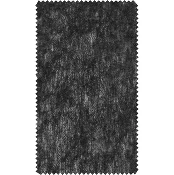 Vlizelín nažehlovací 30+12 g/m² šíře 100 cm Varianta: 2 černá, Balení: 1 m
