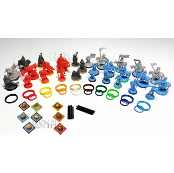 Příslušenství k deskovým hrám inserty Herman Custom 3D doplňky Válka o prsten - Označovače + mapové spojky