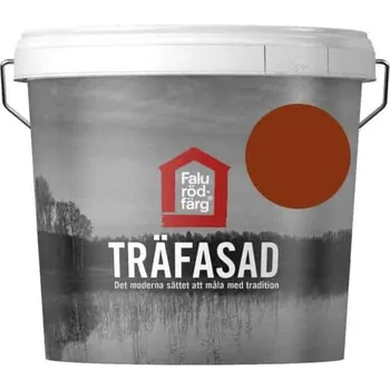 Lak na dřevo Falu Rödfärg Träfasad 10 l Červená