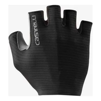 Cyklistické rukavice Castelli Espresso Glove Light Black XL