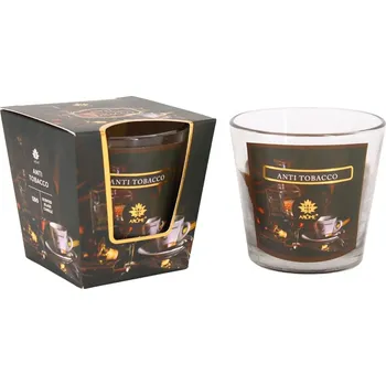 ARÔME Svíčka 120 g, ve skle, Anti Tobacco
