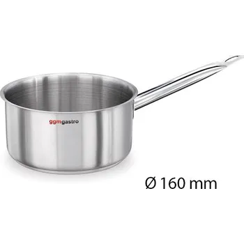 Hrnec G.Gastro Hrnec s rukojetí - Ø 160 mm - výška: 110 mm | Hrnec s rukojetí | Hrnec na mléko | Nerezový hrnec