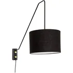 Černé nástěnné svítidlo ø 25 cm Jex – Kave Home ID_1758818