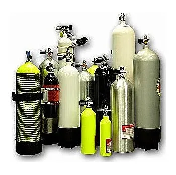 Plnění tlakových láhví vzduchem