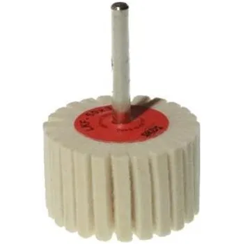 Brusný kotouč SKDS LKF50306 - Kotouč leštící pr. 50 x 30 mm upínací stopka pr. 6 mm, lamelový, filcový