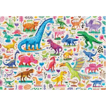 Puzzle Mudpuppy Puzzle Mocní dinosauři 100 dílků