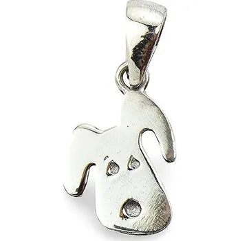 Náramek ORIENTAL Stříbrný přívěsek Pes Ouško (Ag 925/1000, 0,78 g)