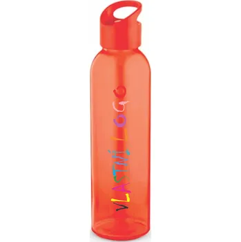 Láhev ON-DESIGN Skleněná láhev PORTIS GLASS 500 ml s vlastním potiskem Barva: červená