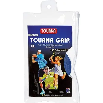 Raketový sport Omotávka Tourna Grip XL Dry Feel 10P Modrý