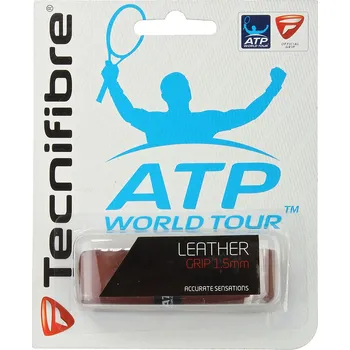 Základní omotávka Tecnifibre Leather 1P Hnědý