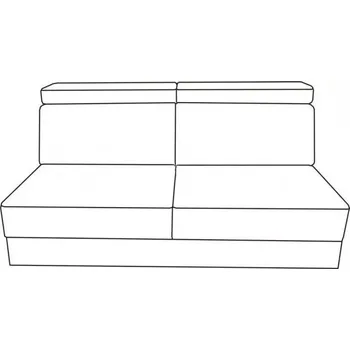 Sedací souprava Modulová sedací souprava ULISES díl 2F dvojsed + funkce spaní