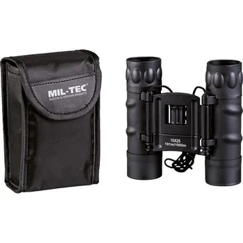 Dalekohled MILTEC Dalekohled binokulár Mil-Tec® 10x25 GEN. II Black černý