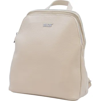 Outdoorové zavazadlo BRIGHT Dámský kožený batoh Smetanový (XBR22-ACH155004-35DOL)