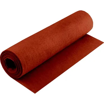 Filc / plsť metráž tloušťka 3 mm Varianta: 15 (F164) terakota, Balení: 1 m
