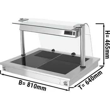 Vinotéka G.Gastro Vestavná varná deska - 0,8 m - řada C
