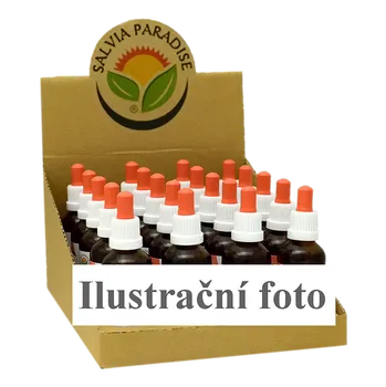 Fitness strava Salvia Paradise CZ BOX Šatavari - shatavari AF tinktura BIO 20 x 50 ml