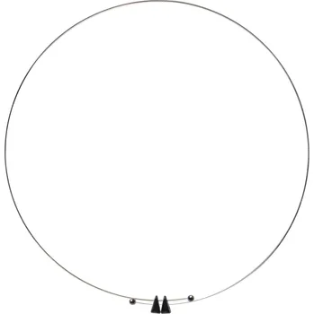 Náhrdelník Terka, dámské náhrdelníky s černými korálky