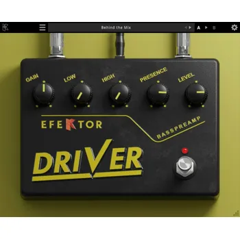 Hudební software KUASSA Efektor Bass Driver Preamp (Digitální produkt)