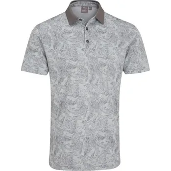 Ping Jared pánské polo,pearl grey/rock pánské, M