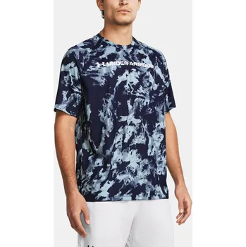 Pánské tričko Under Armour UA TECH ABC CAMO SS 1361698-410 Modrá LG