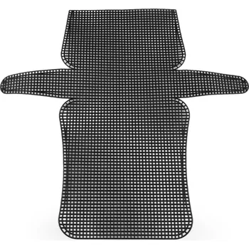 Kanava Pro Háčkování Plastová kanava, mřížka na kabelku/peněženku 35,5 x 33,3 cm černá