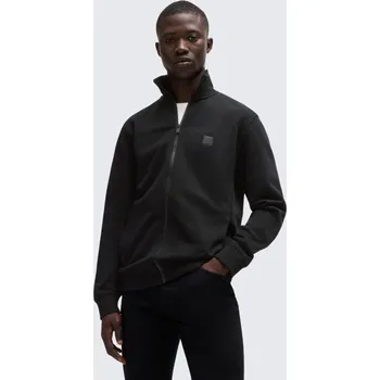 Pánská móda Pánská mikina BOSS Orange Zestart 50511709 černá Velikost: S