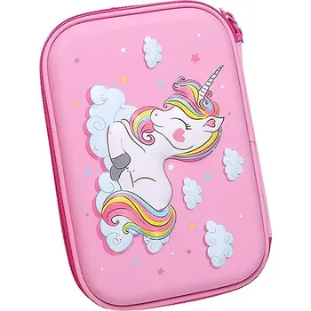 Penál bHome Jednorožec 3D růžový