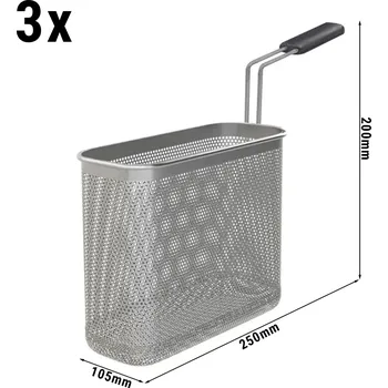 Strojek na těstoviny G.Gastro Sada košíků na těstoviny - 3x 1/3 D9779502