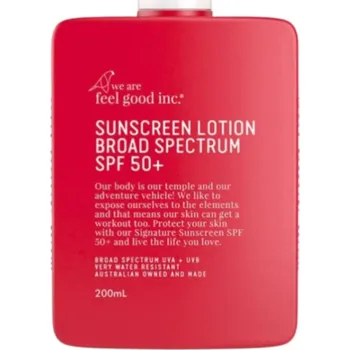 Přípravek na opalování We are feel good inc. Signature sunscreen lotion SPF 50+ 200 ml